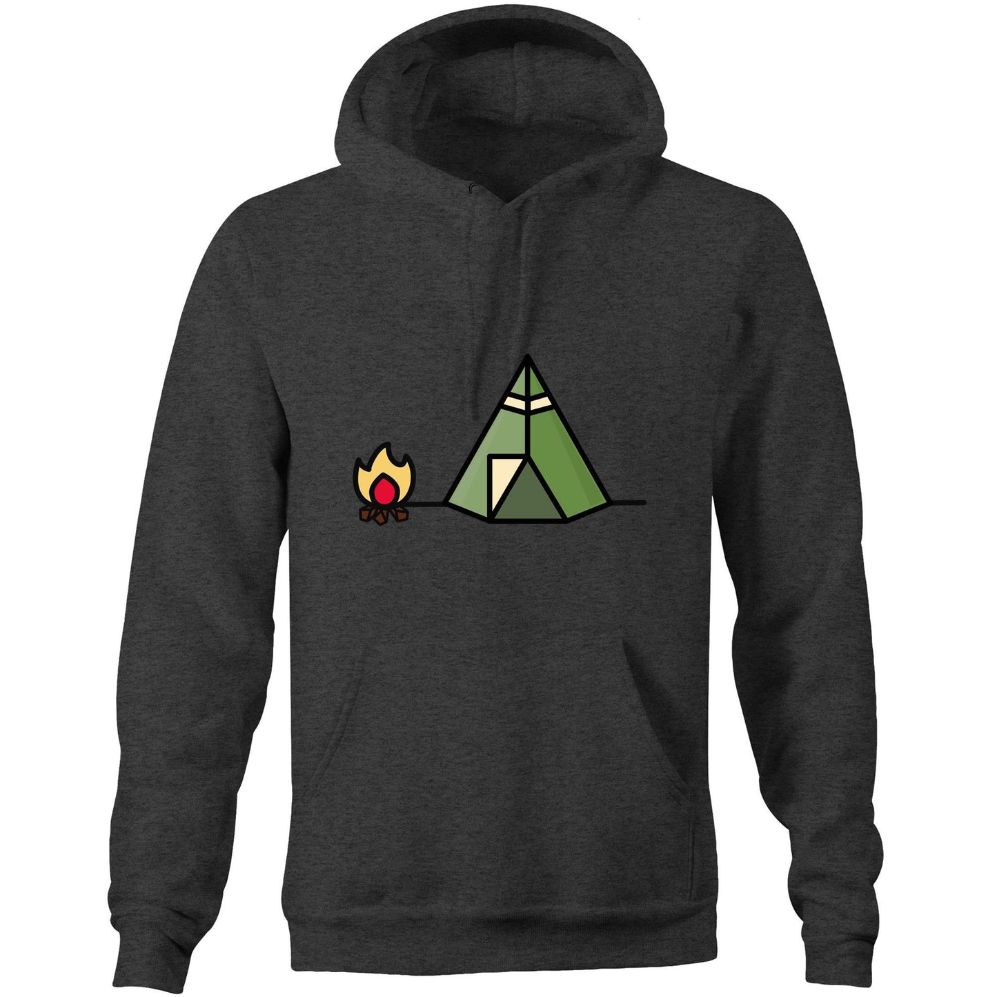 Unisex Earthfolk Hoodie - Free Camper - The Crescent Moon