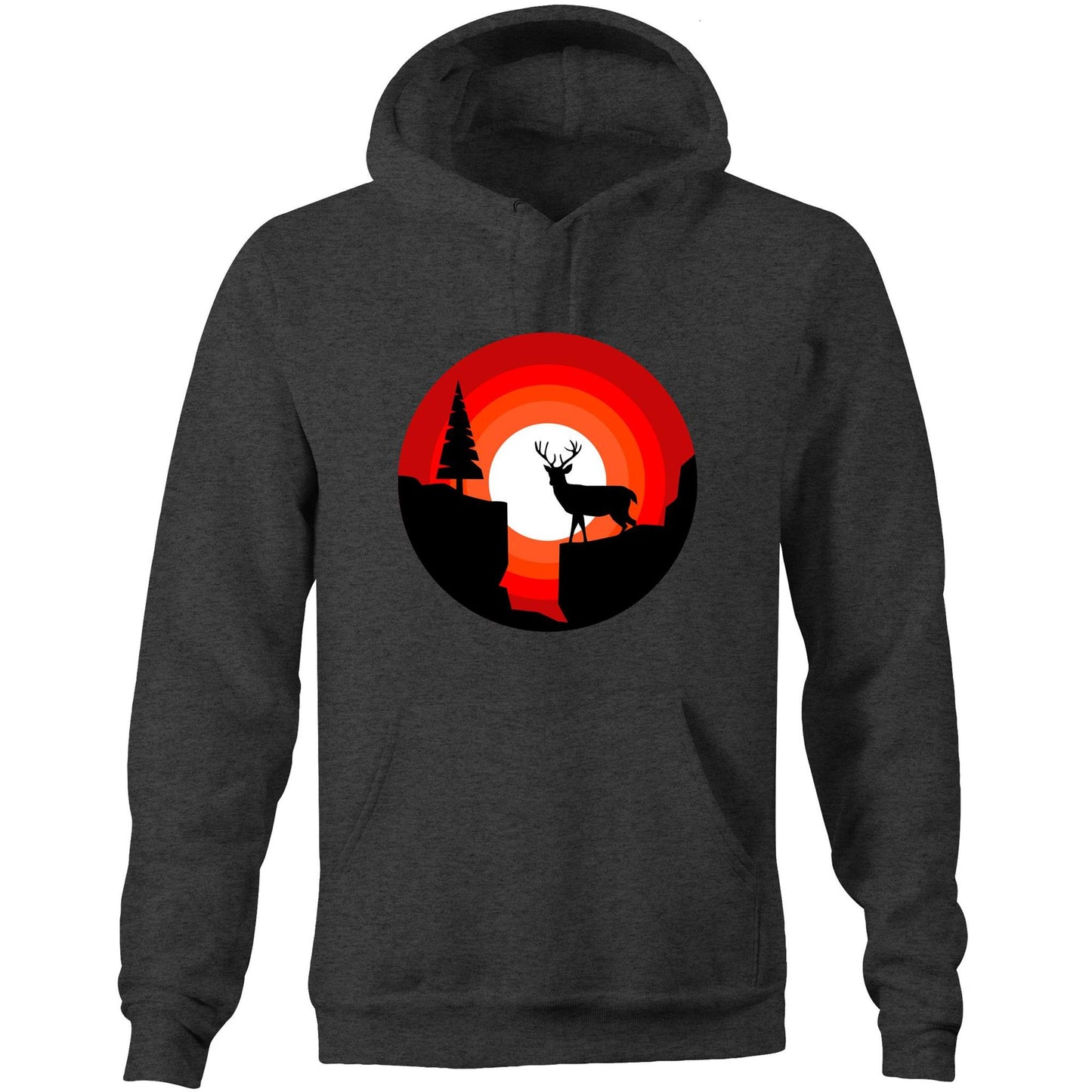 Unisex Earthfolk Hoodie - No Eye Deer - The Crescent Moon