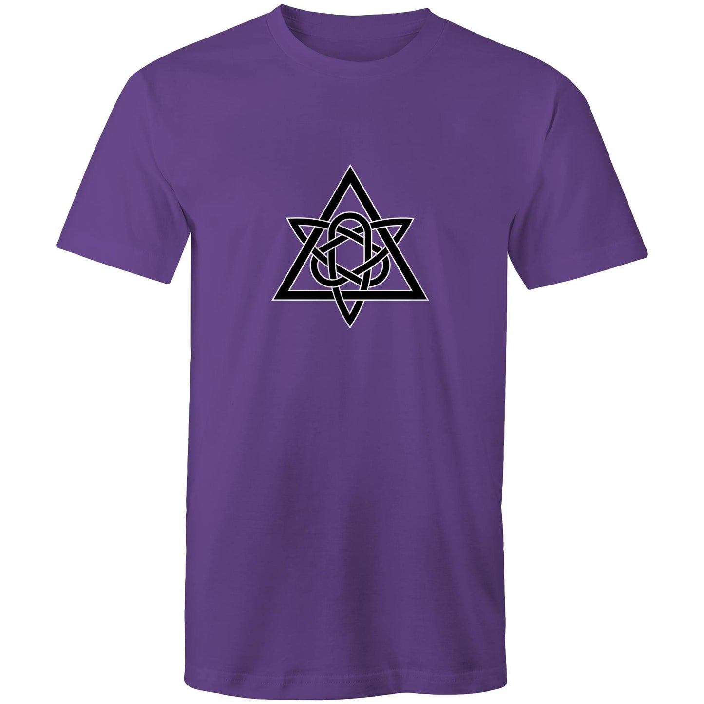 Men's Earthfolk T shirt - Celtic Geometry - The Crescent Moon