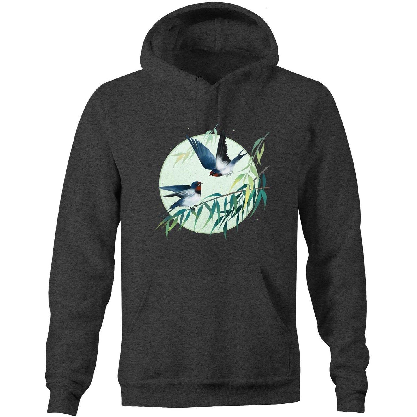 Unisex Earthfolk Hoodie - Spring Swallows