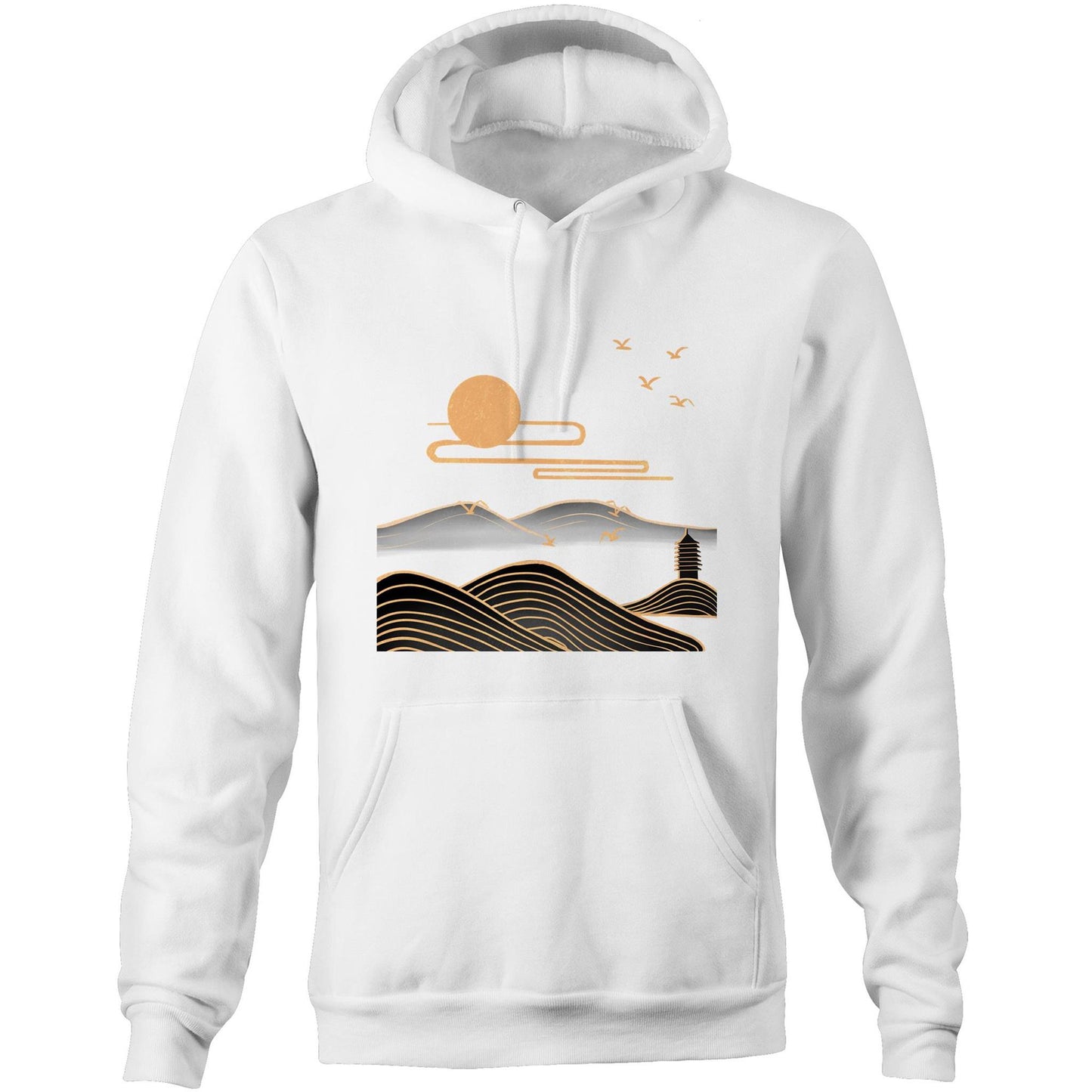 Unisex Earthfolk Hoodie - Natures Rise - The Crescent Moon