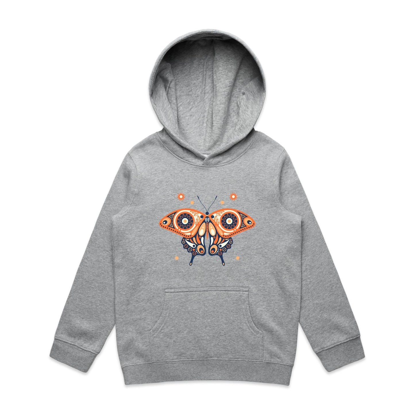 Kids Earthfolk Hoodie - Bohemian Butterfly