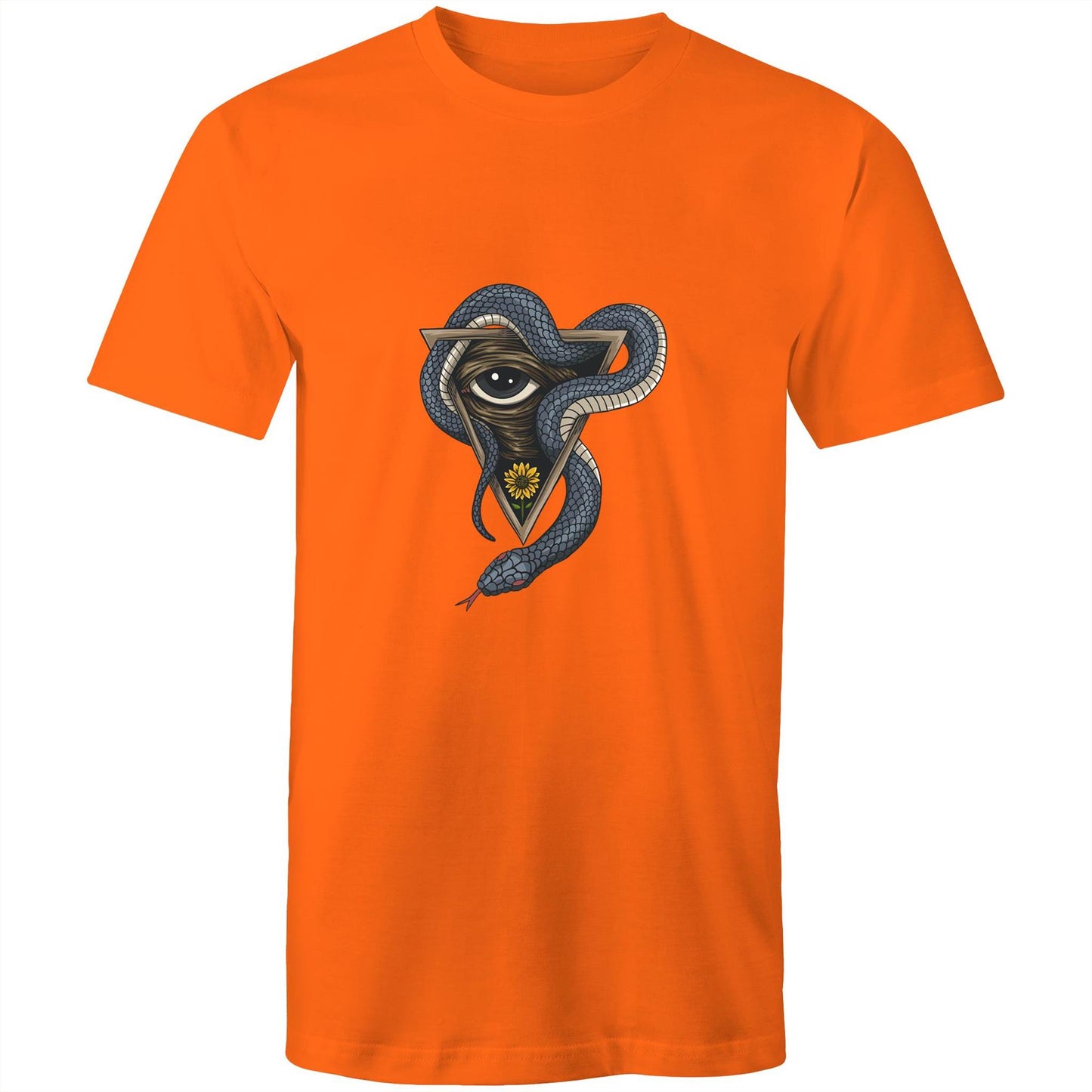 Men's Earthfolk T shirt - Serpents Vision - The Crescent Moon