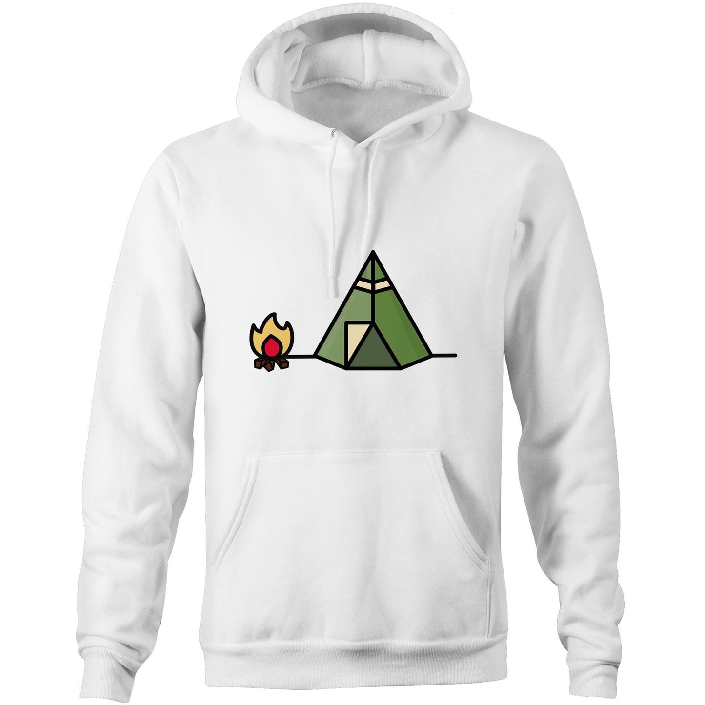 Unisex Earthfolk Hoodie - Free Camper - The Crescent Moon