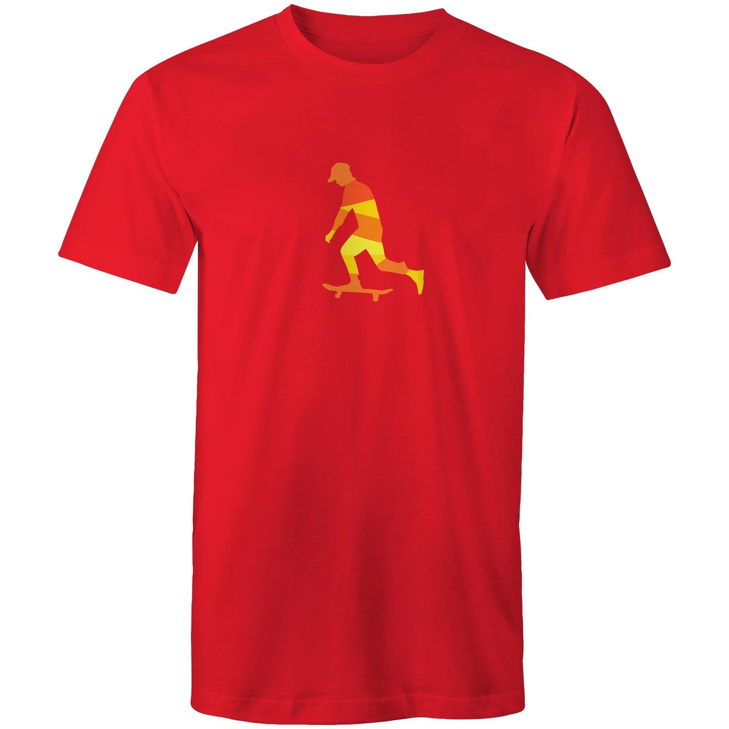 Men's Earthfolk T shirt - Sunset Skater