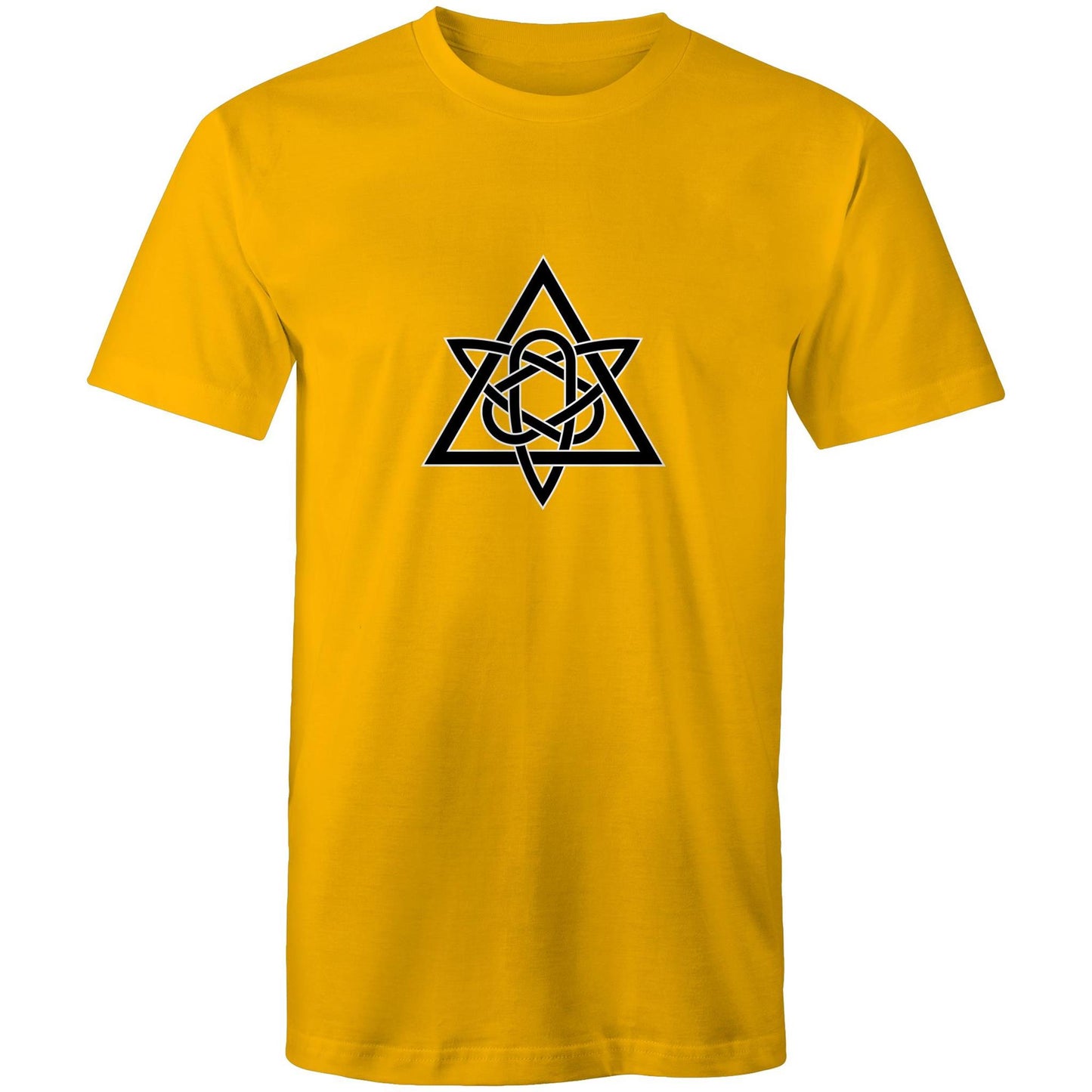 Men's Earthfolk T shirt - Celtic Geometry - The Crescent Moon