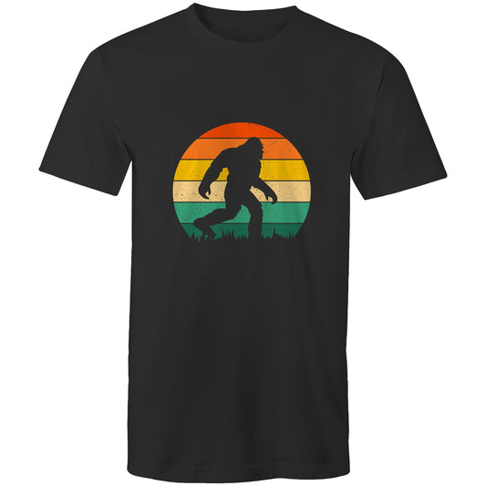 Men's Earthfolk Printed T shirt - Bigfoot - The Crescent Moon