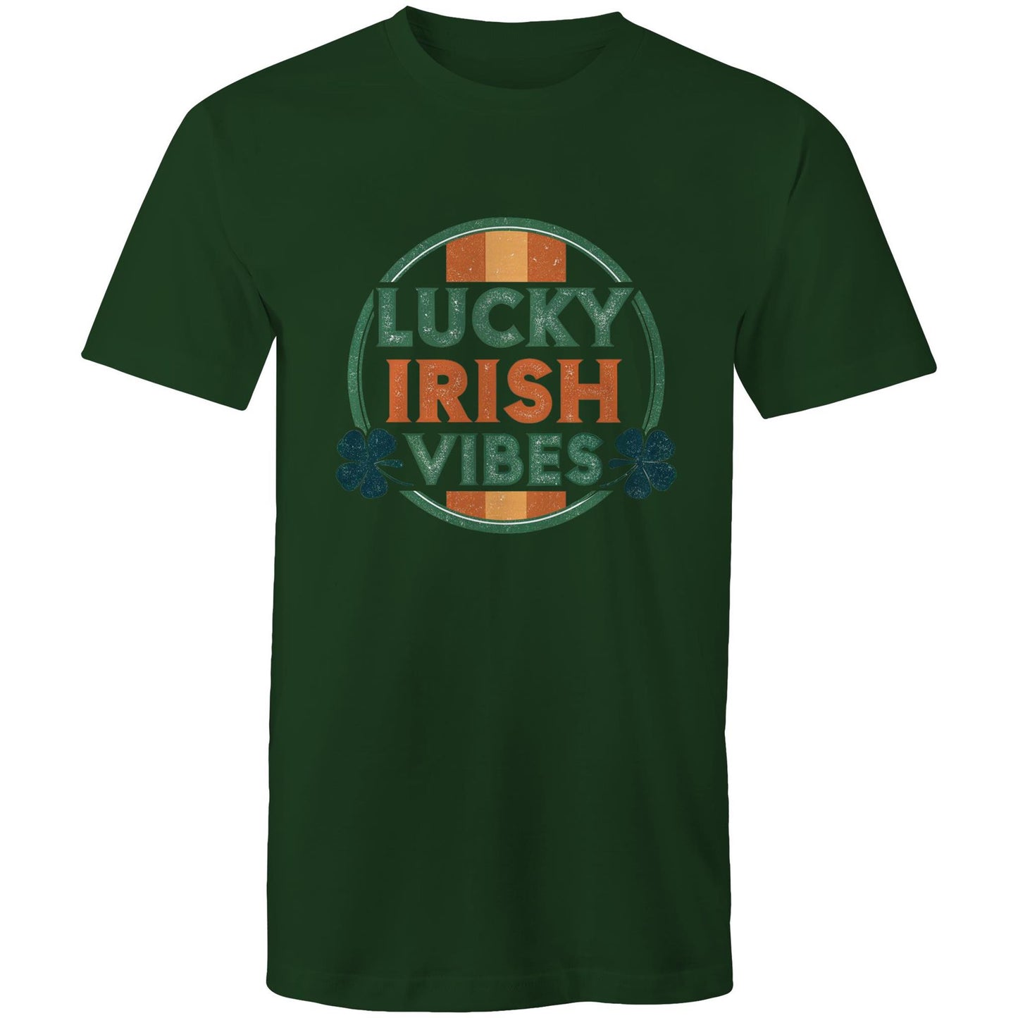 Men's Earthfolk T shirt - Luck of the Irish - The Crescent Moon