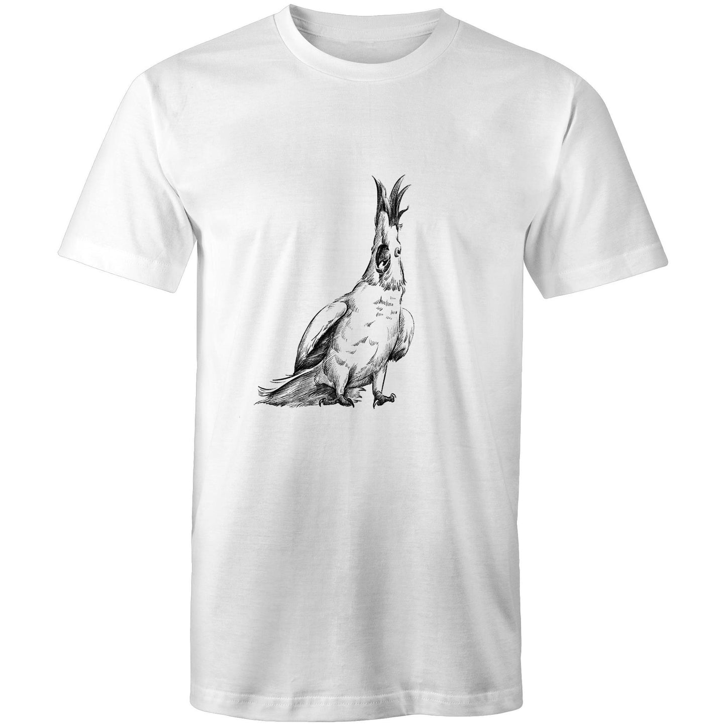 Men's Earthfolk T shirt - Being Cocky - The Crescent Moon