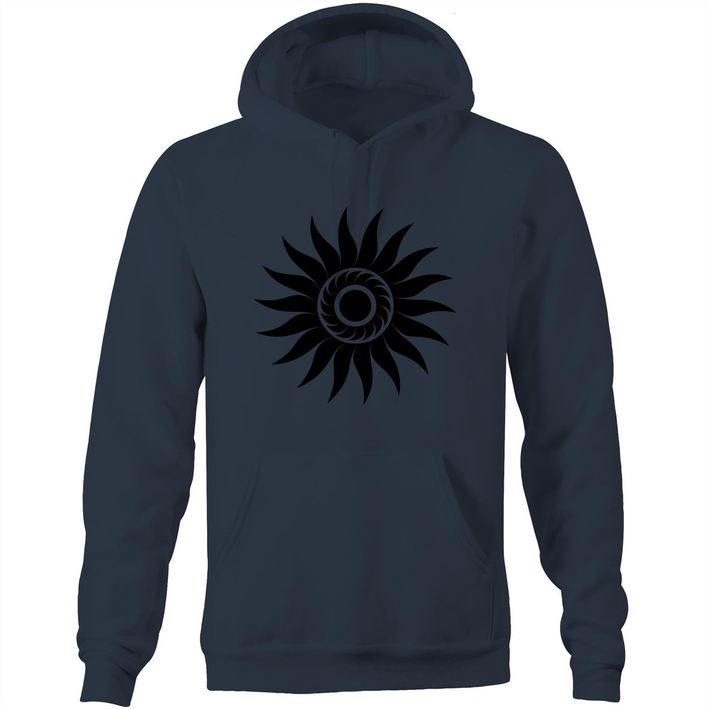 Men's Earthfolk Hoodie - Black Hole Sun