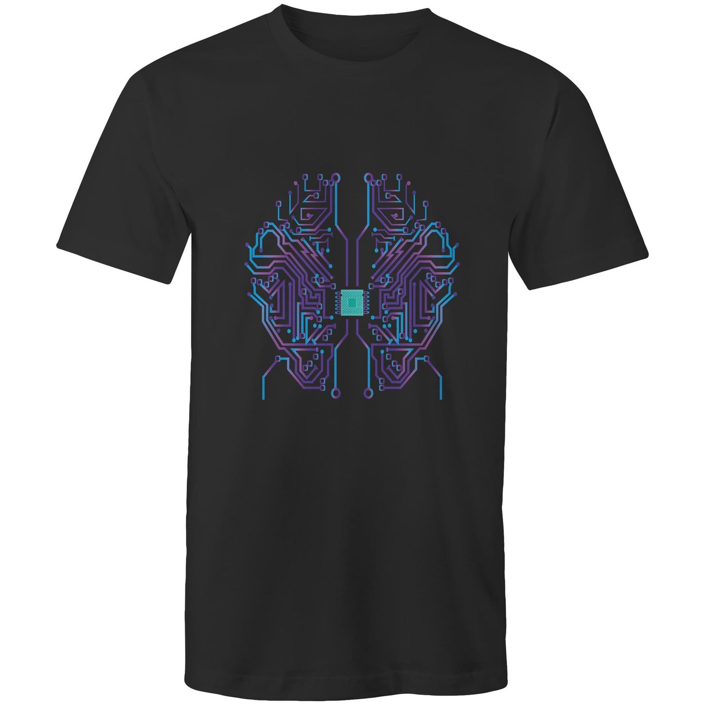 Men's Earthfolk T shirt - Brainwave - The Crescent Moon