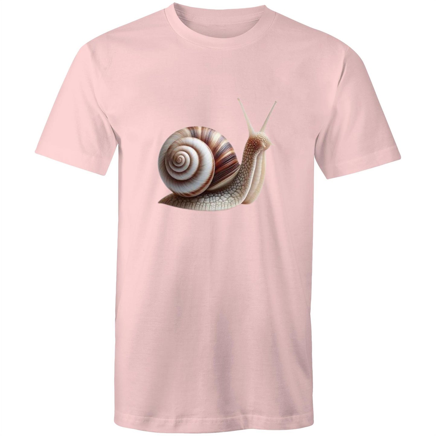 Men's Earthfolk printed T shirt - Snail - The Crescent Moon