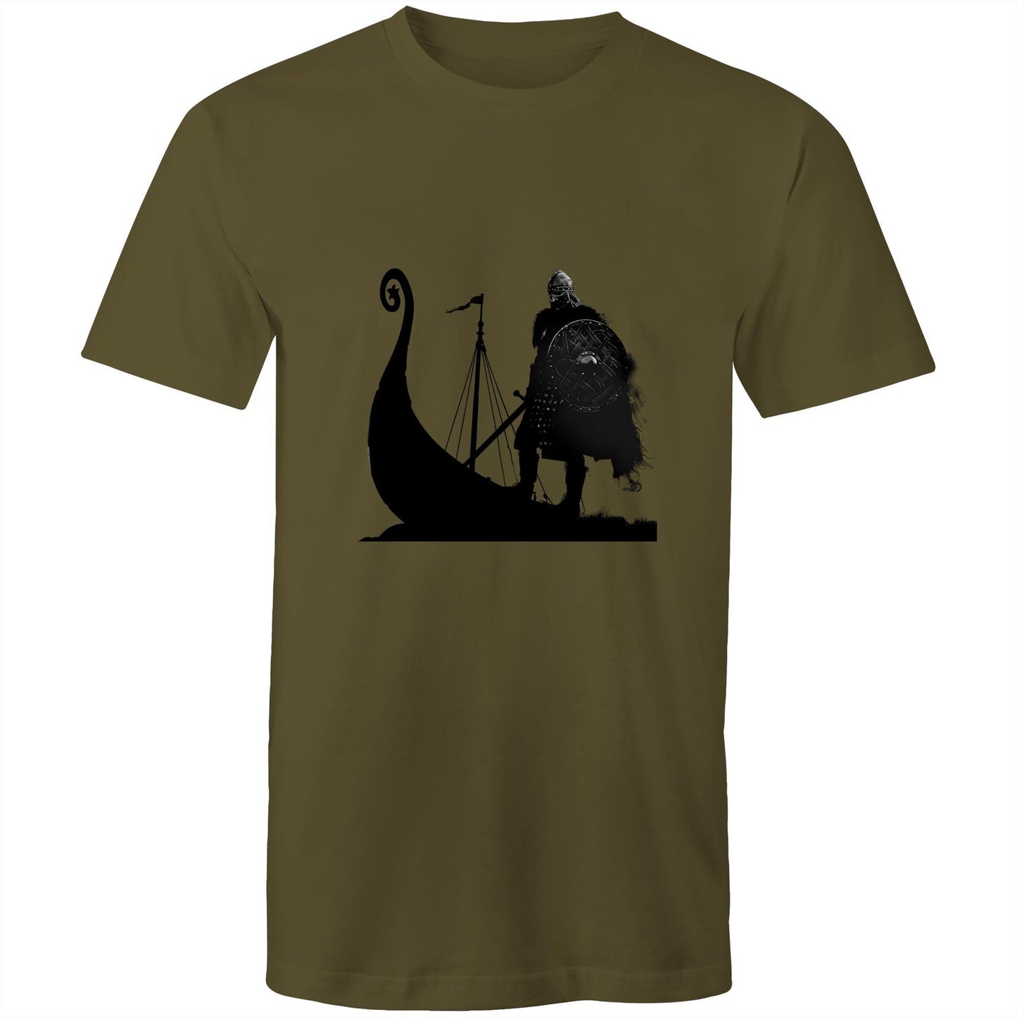 Men's Earthfolk T shirt - Viking Berserker - The Crescent Moon