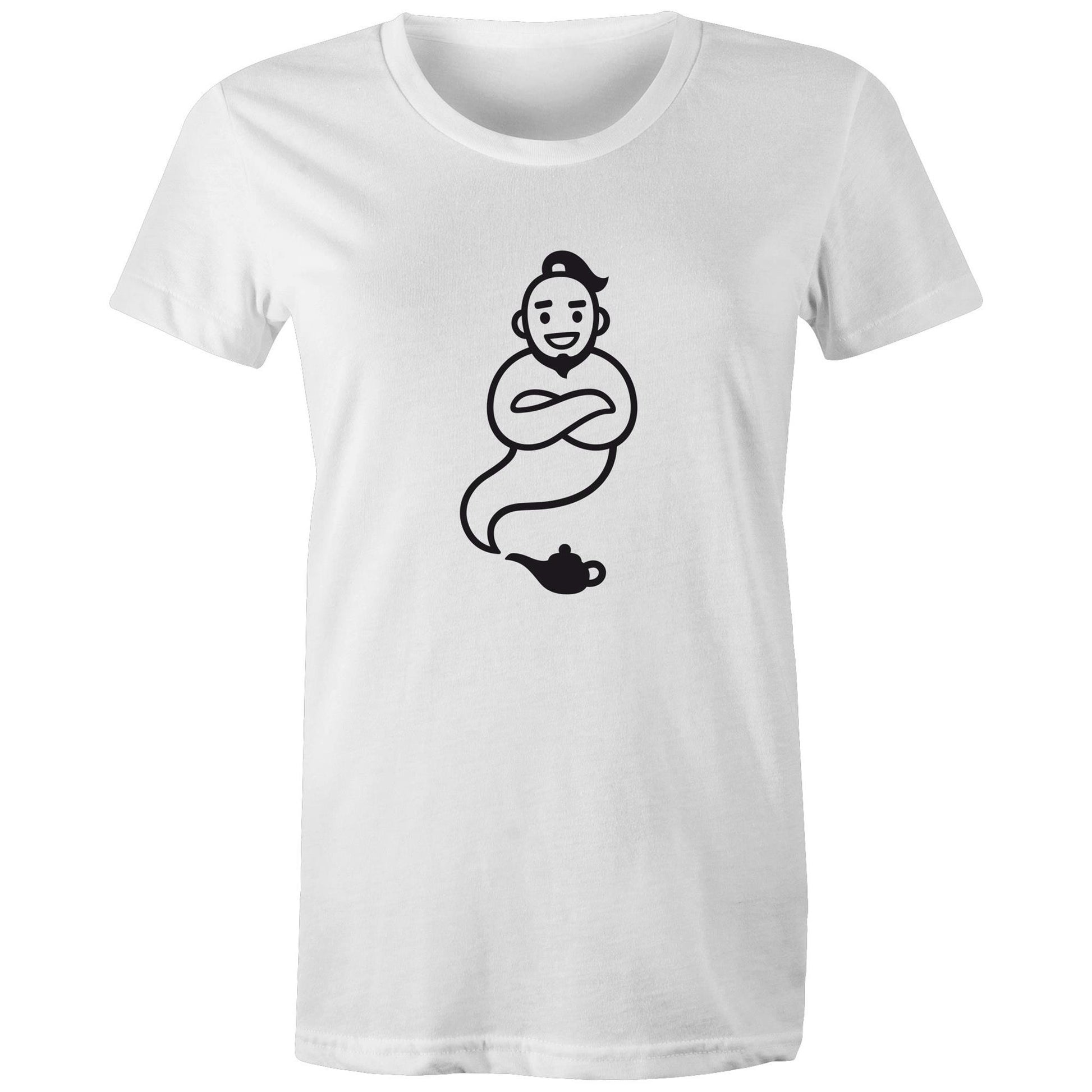 Women's Earthfolk T shirt - Genie - The Crescent Moon