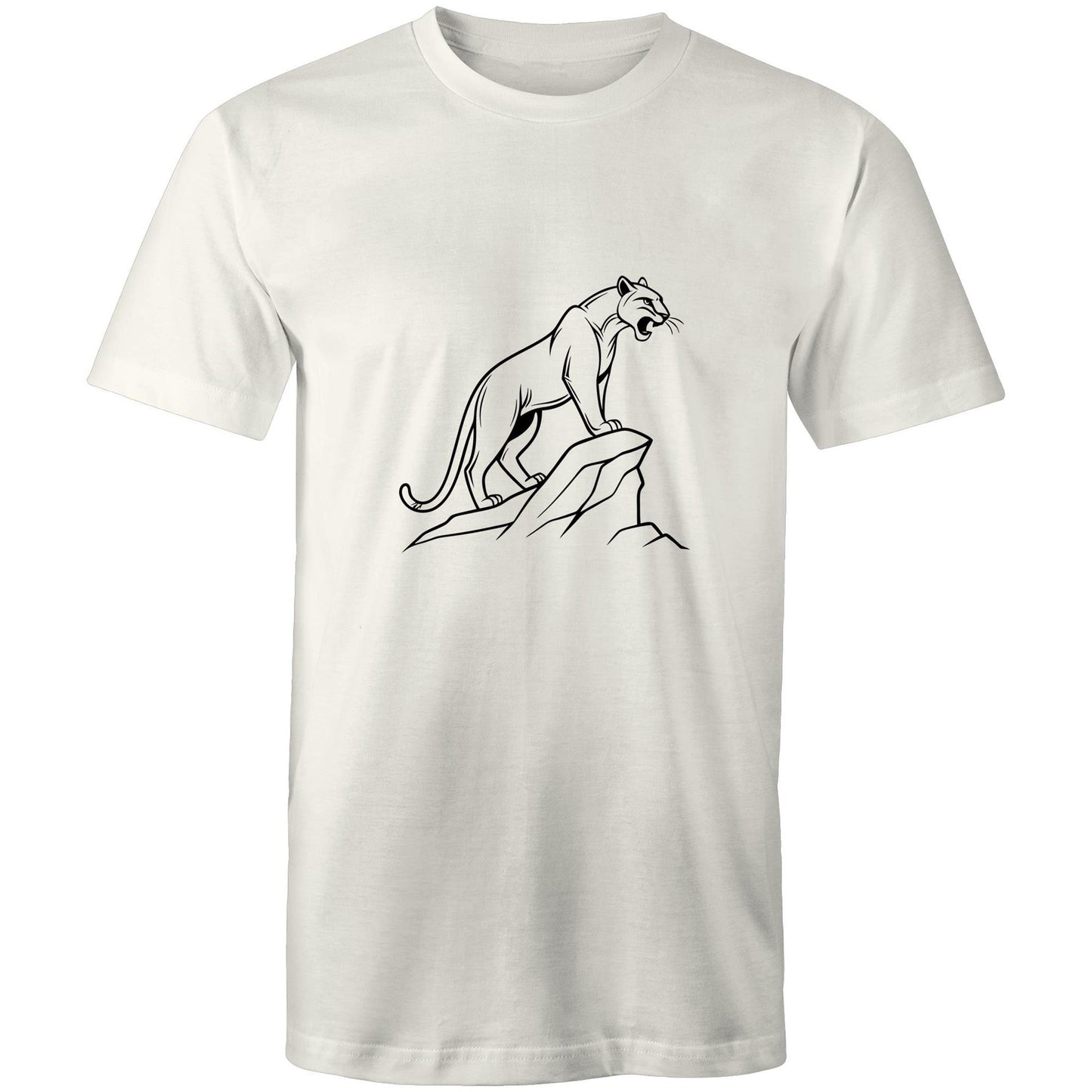 Men's Earthfolk T shirt - Roar - The Crescent Moon