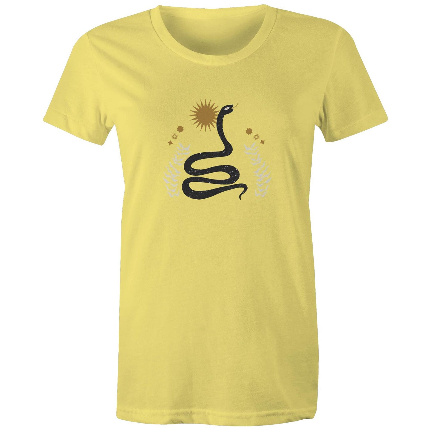 Women's Earthfolk T shirt - Boho Snake