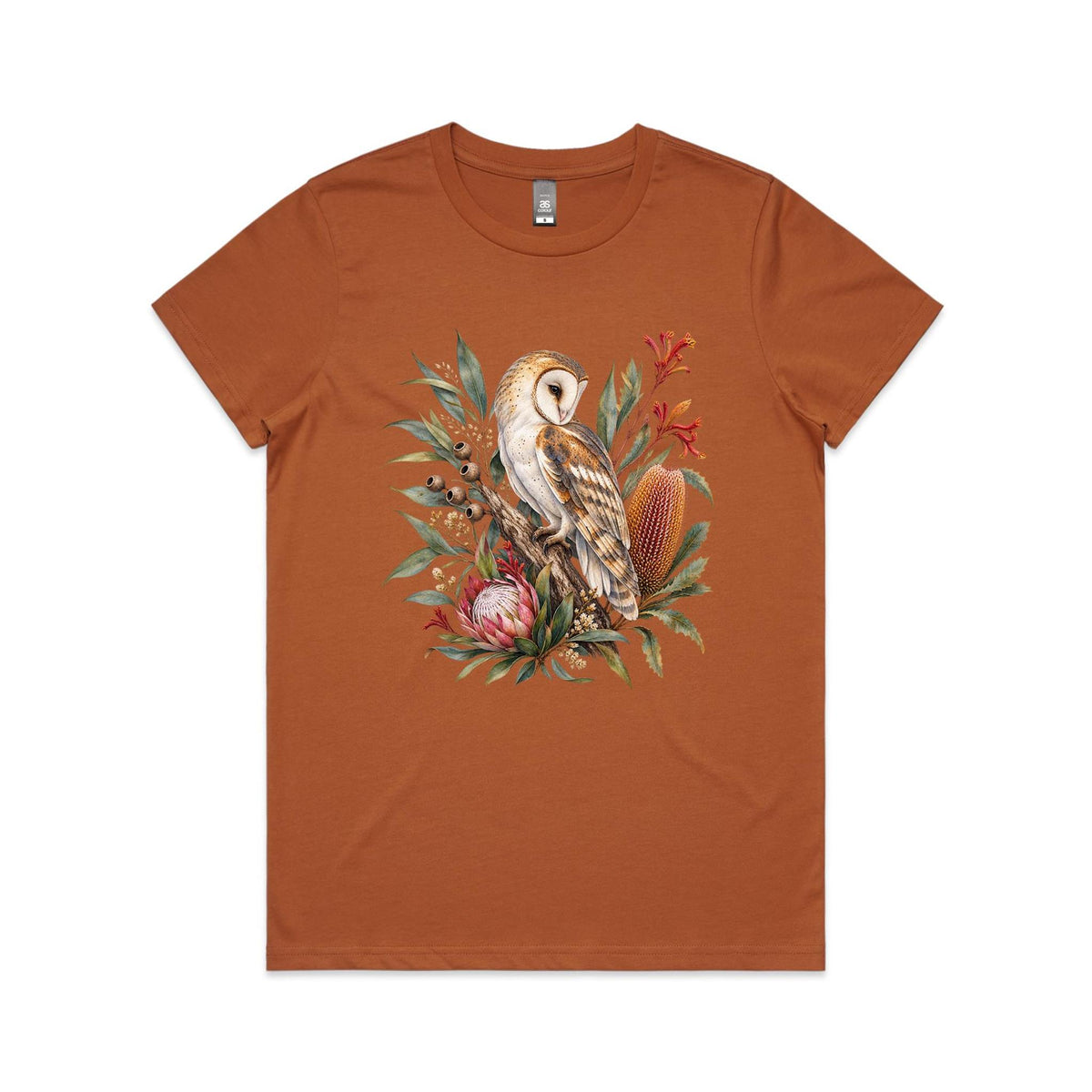 Women's Owl Botanical T-shirt