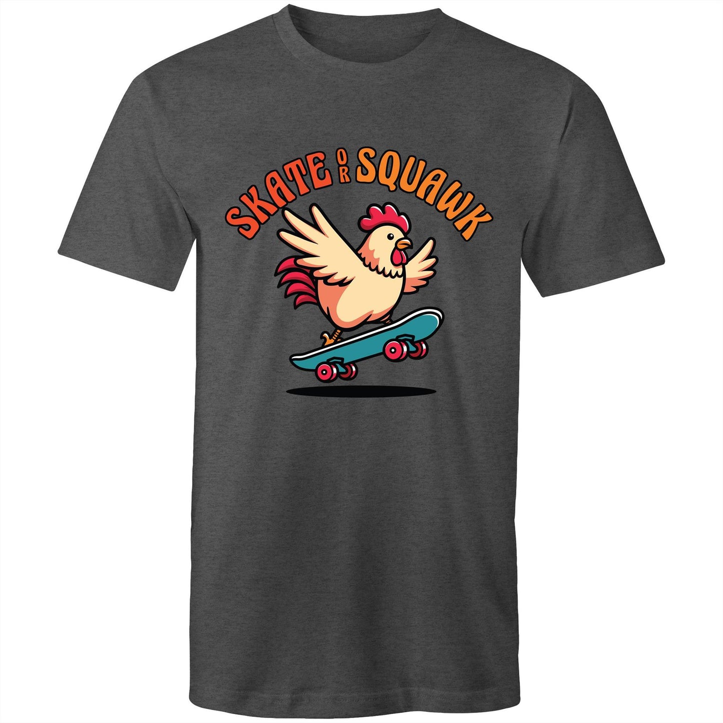 Men's Earthfolk T shirt - Skater Chook