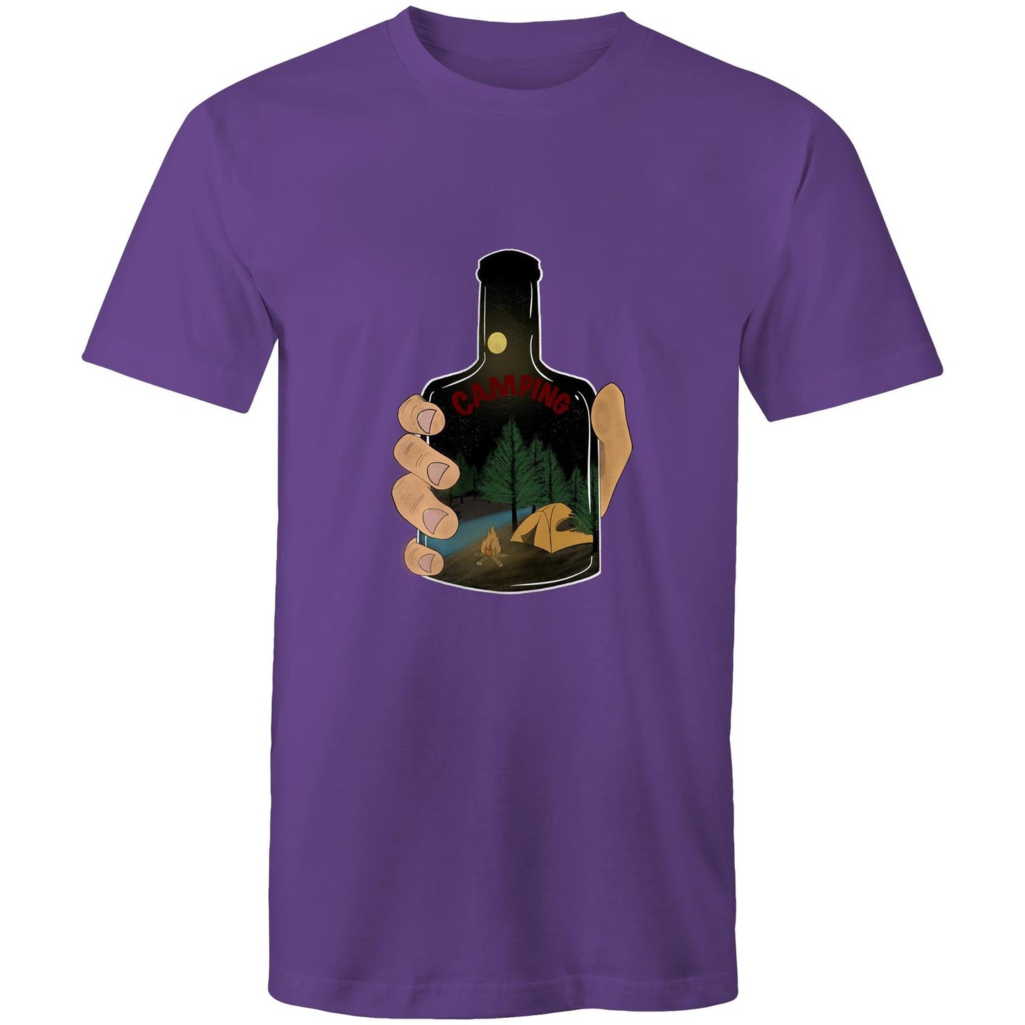 Men's Camping Graphic T-Shirt | Camping Essence Print Tee