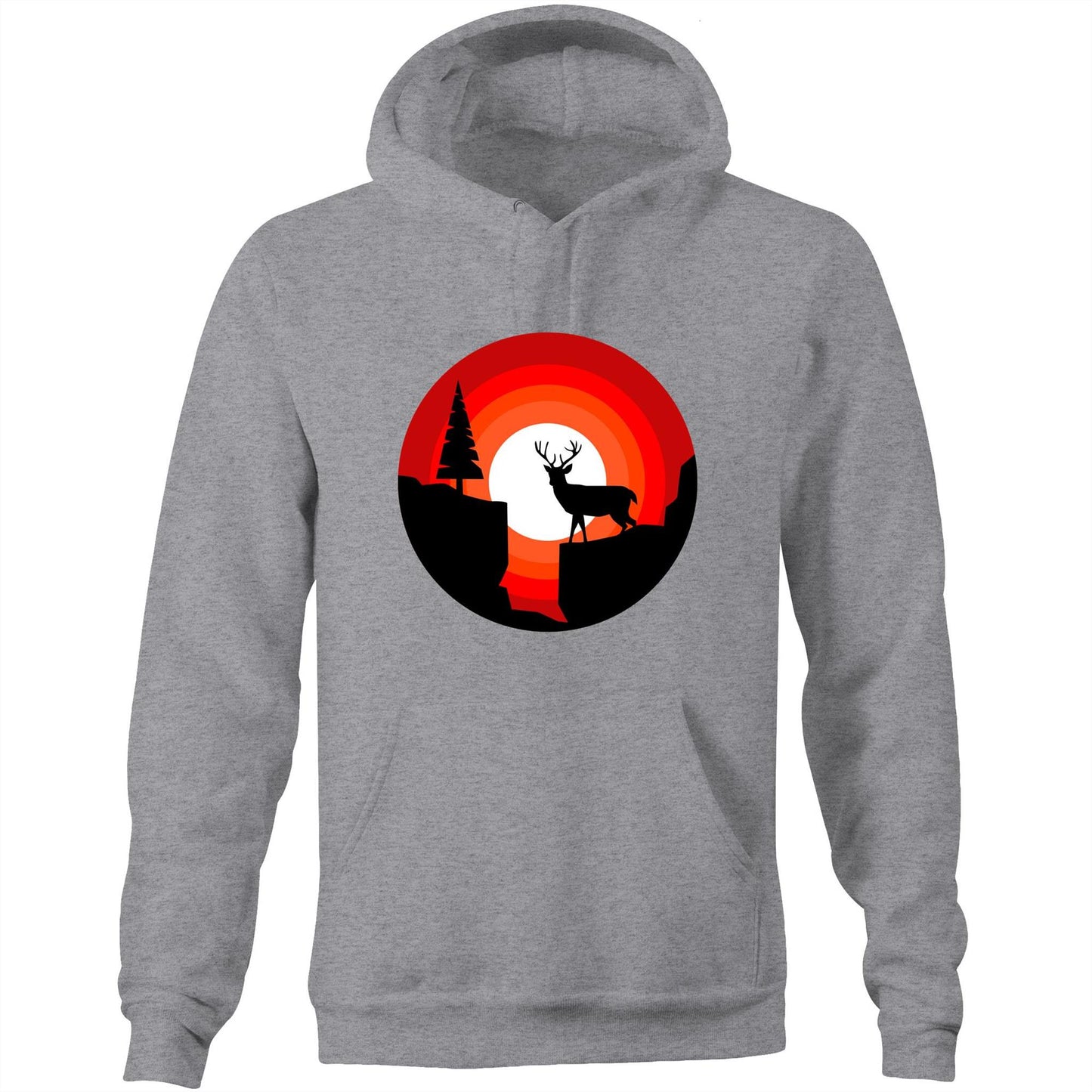 Unisex Earthfolk Hoodie - No Eye Deer - The Crescent Moon