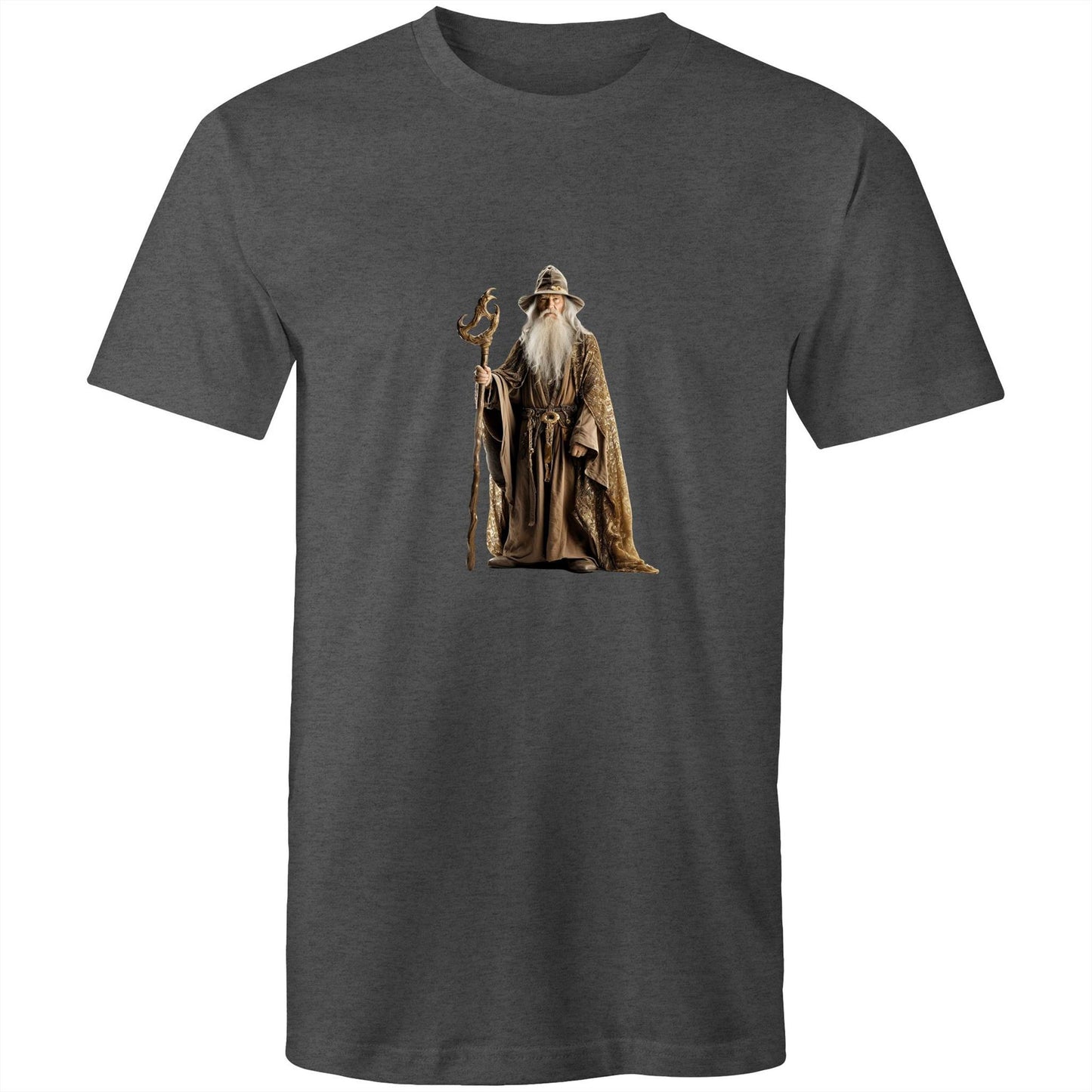 Men's Earthfolk Printed T shirt - Wise Wizard