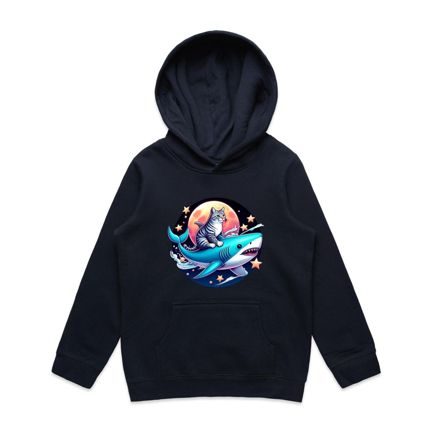 Kids Earthfolk Hoodie - Catfish - The Crescent Moon