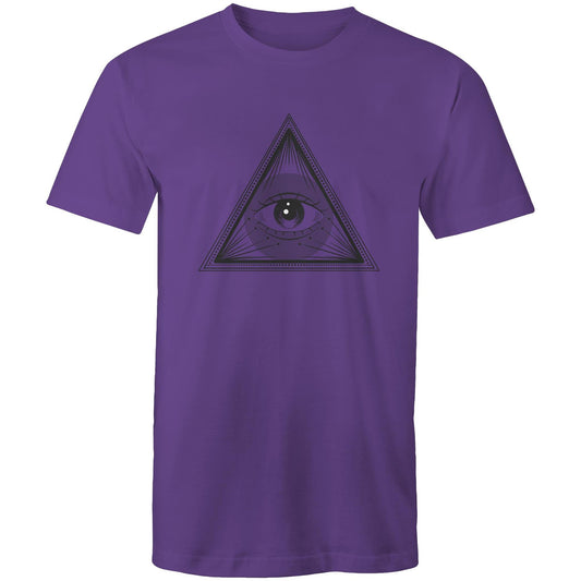 Men's Earthfolk T shirt - Third Eye - The Crescent Moon