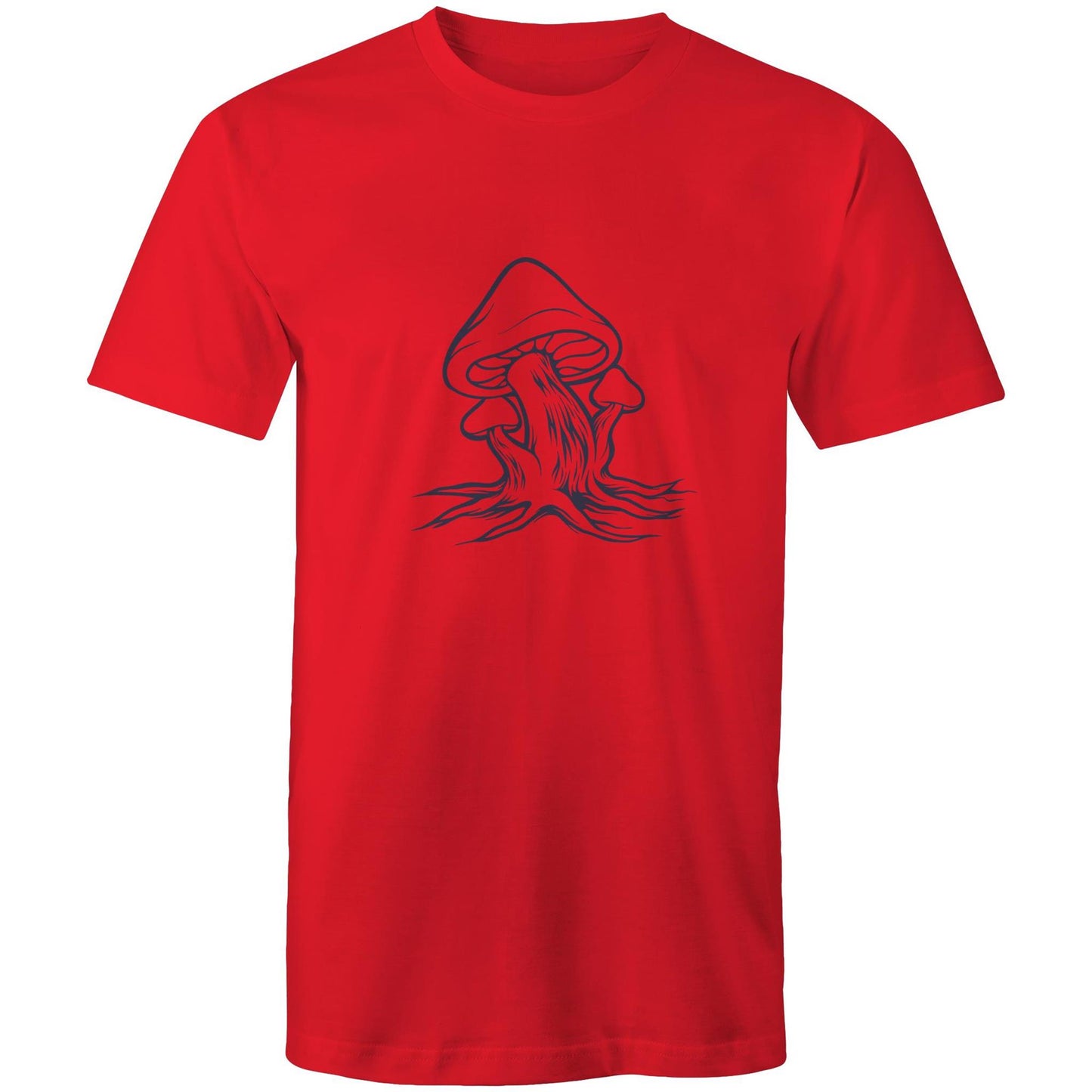 Men's Earthfolk T shirt - Fungi - The Crescent Moon