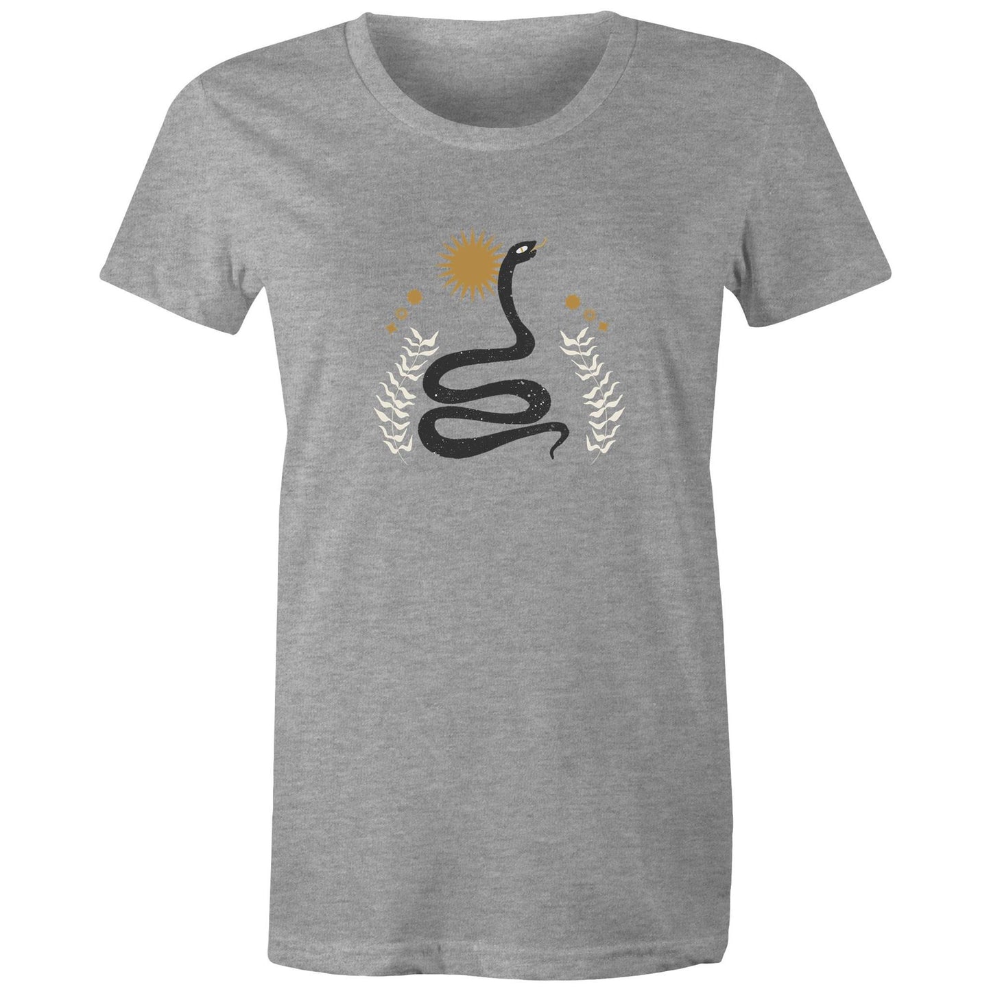 Women's Earthfolk T shirt - Boho Snake