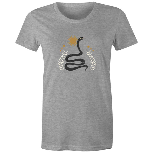 Women's Earthfolk T shirt - Boho Snake