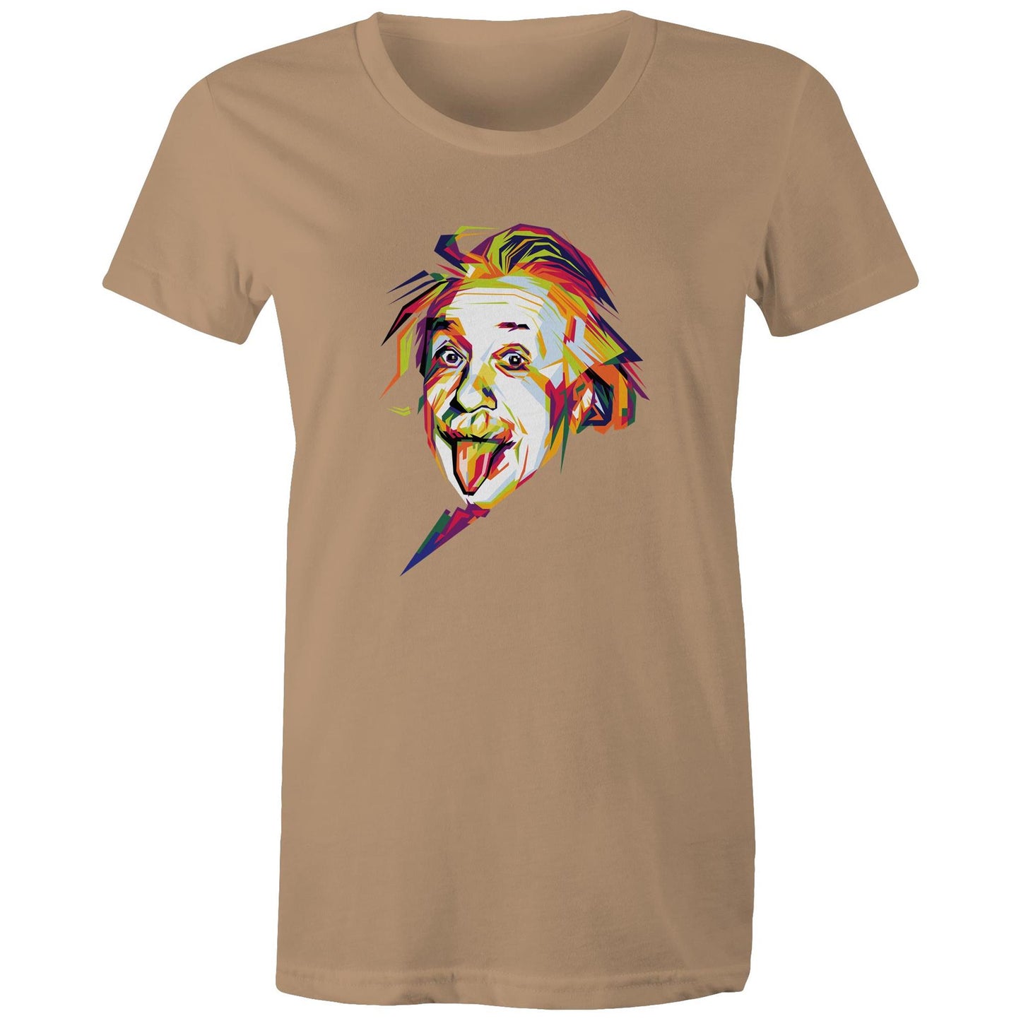 Women's Earthfolk T shirt - Cheeky Einstein - The Crescent Moon
