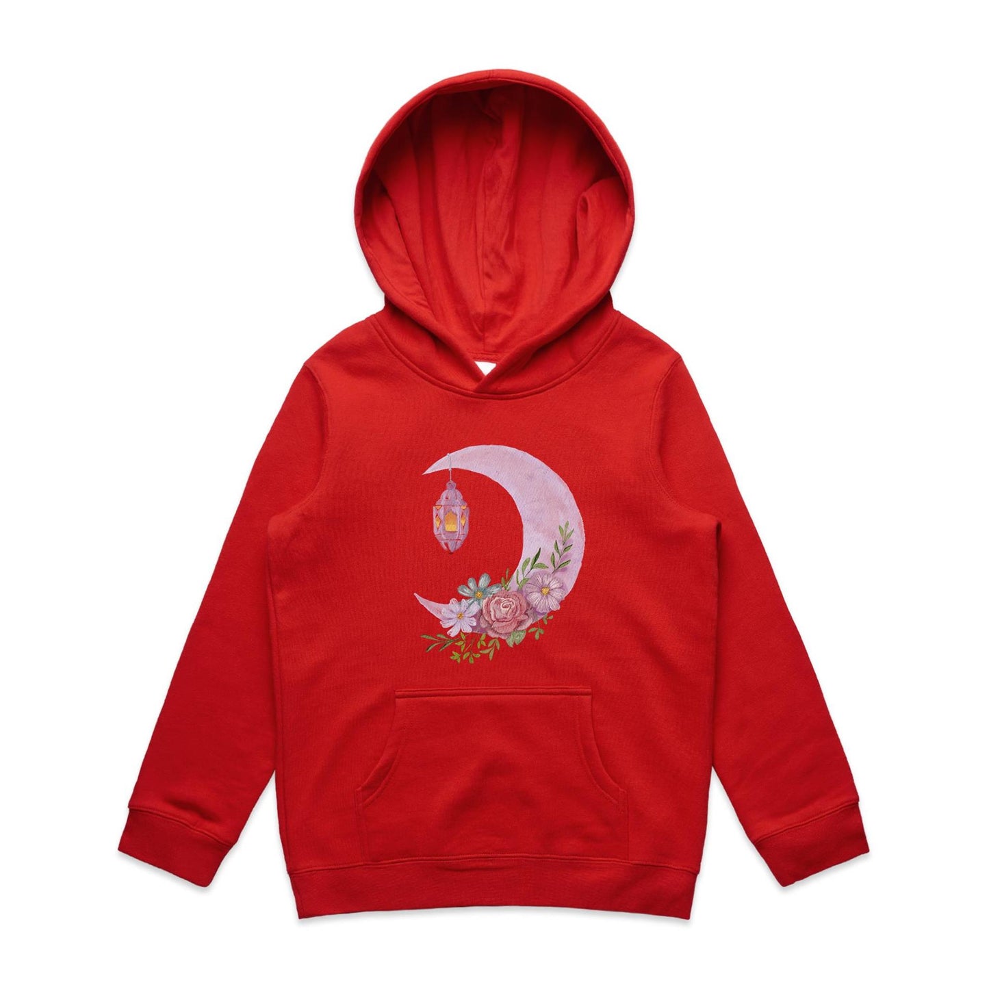 Kids Earthfolk Hoodie - Moonlight - The Crescent Moon