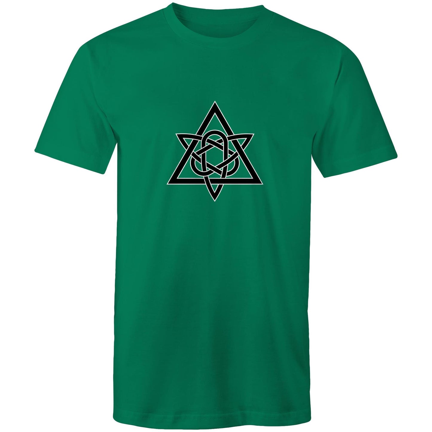 Men's Earthfolk T shirt - Celtic Geometry - The Crescent Moon