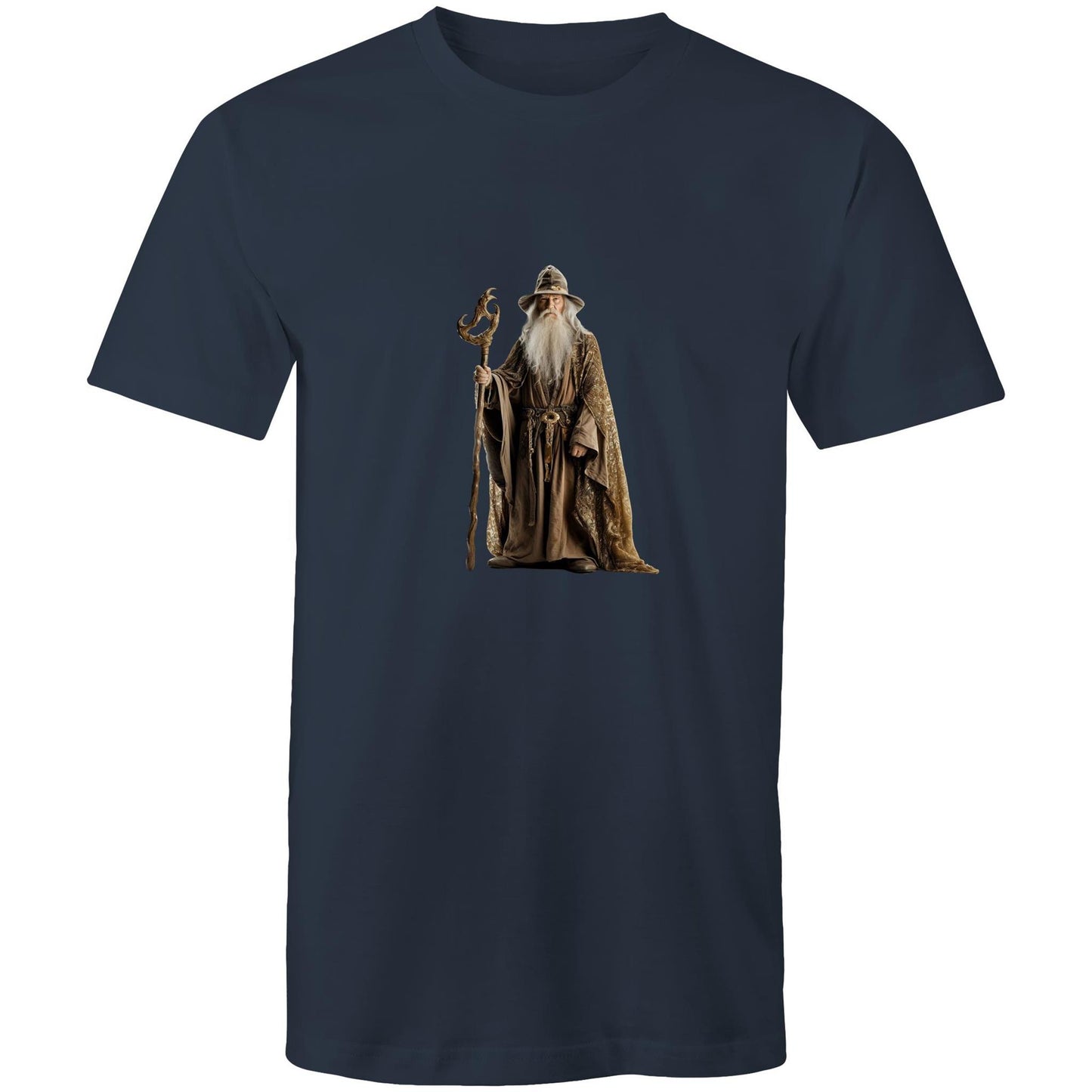Men's Earthfolk Printed T shirt - Wise Wizard