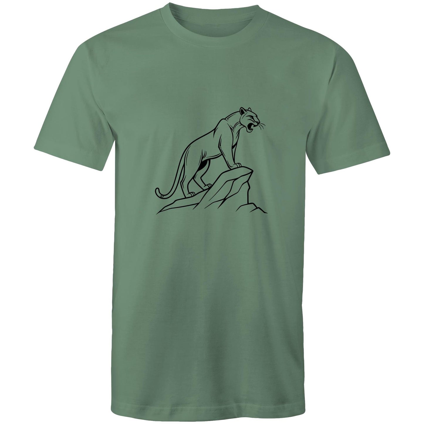Men's Earthfolk T shirt - Roar - The Crescent Moon