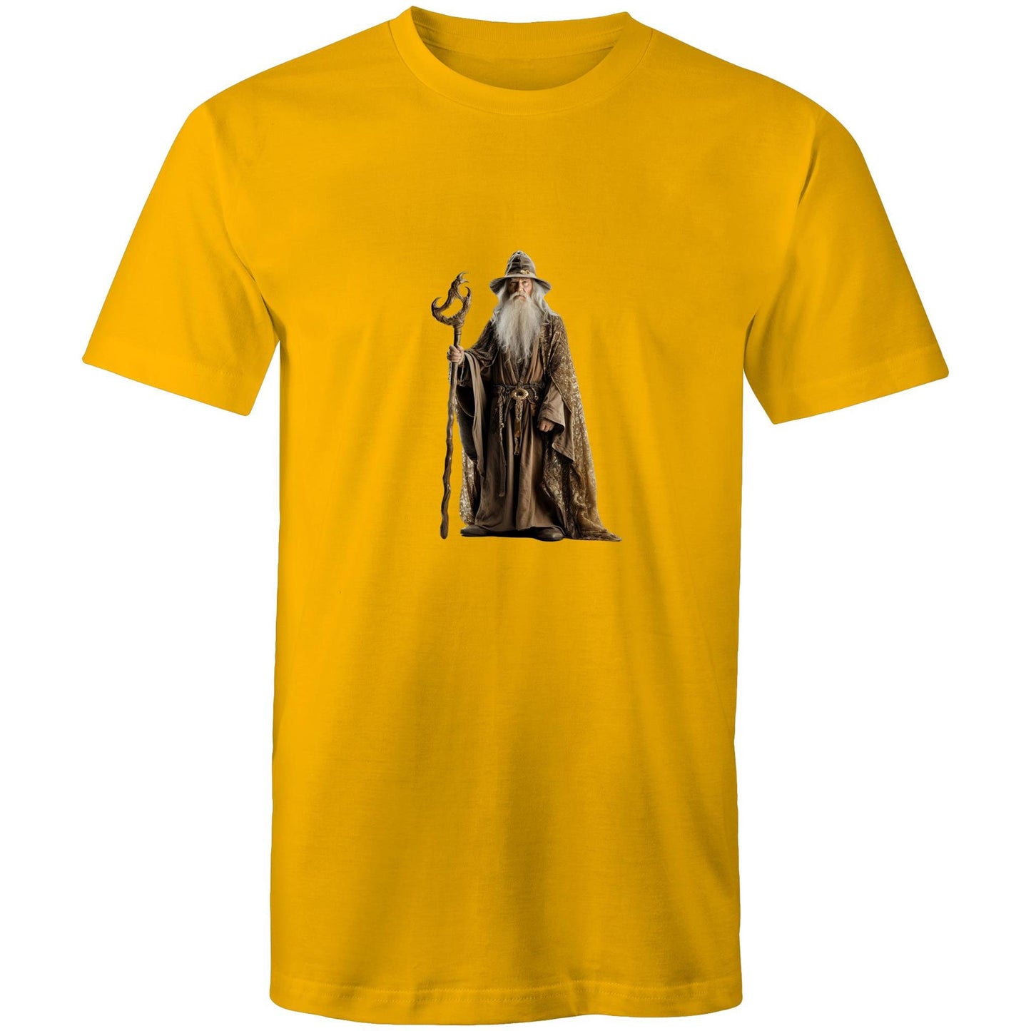 Men's Earthfolk Printed T shirt - Wise Wizard