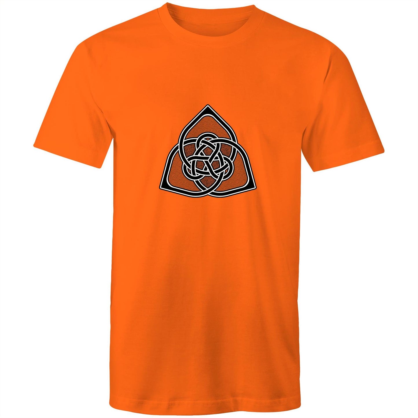 Men's Earthfolk T shirt - Celtic Shadow - The Crescent Moon