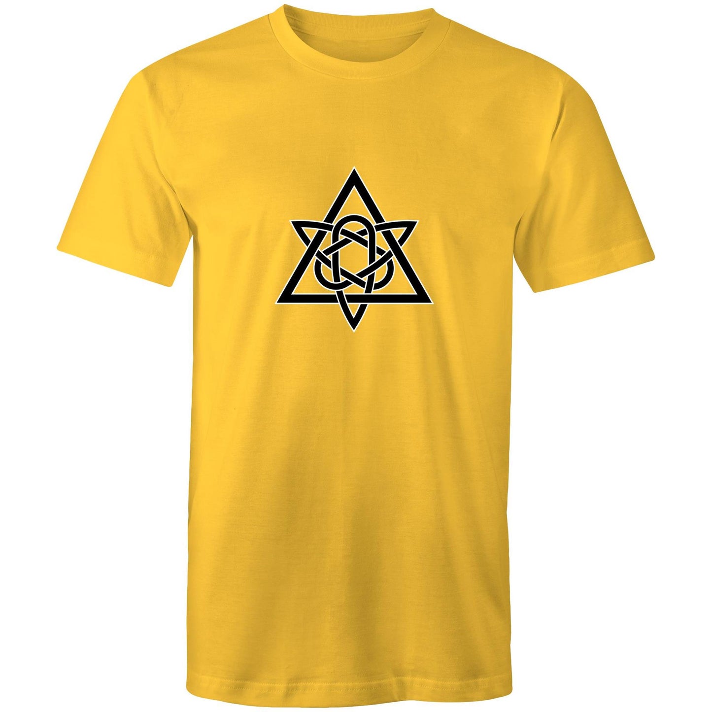 Men's Earthfolk T shirt - Celtic Geometry - The Crescent Moon