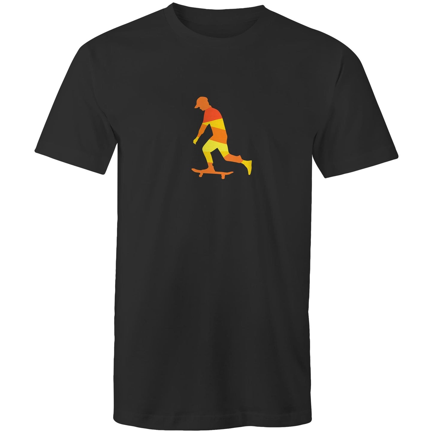 Men's Earthfolk T shirt - Sunset Skater