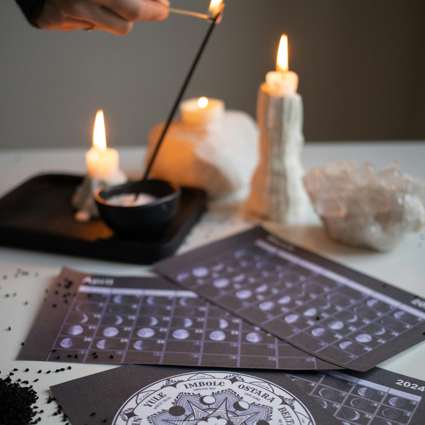 Feng Shui Ritual Incense - The Crescent Moon