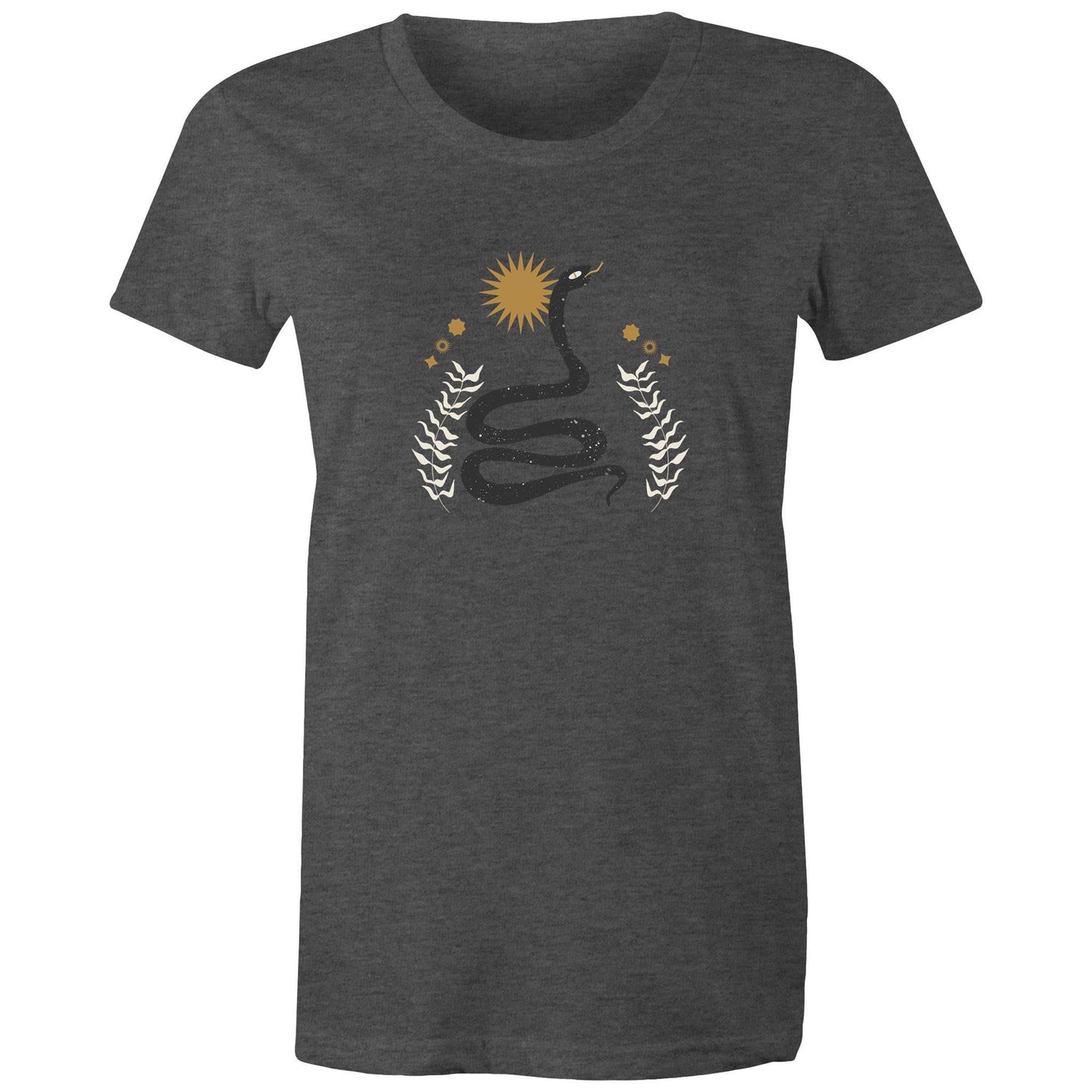 Women's Earthfolk T shirt - Boho Snake