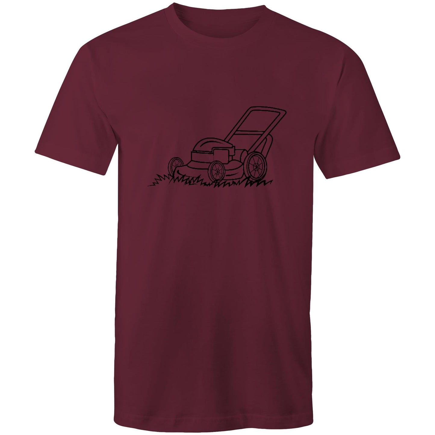 Men's Earthfolk T shirt - Lawn Mower - The Crescent Moon