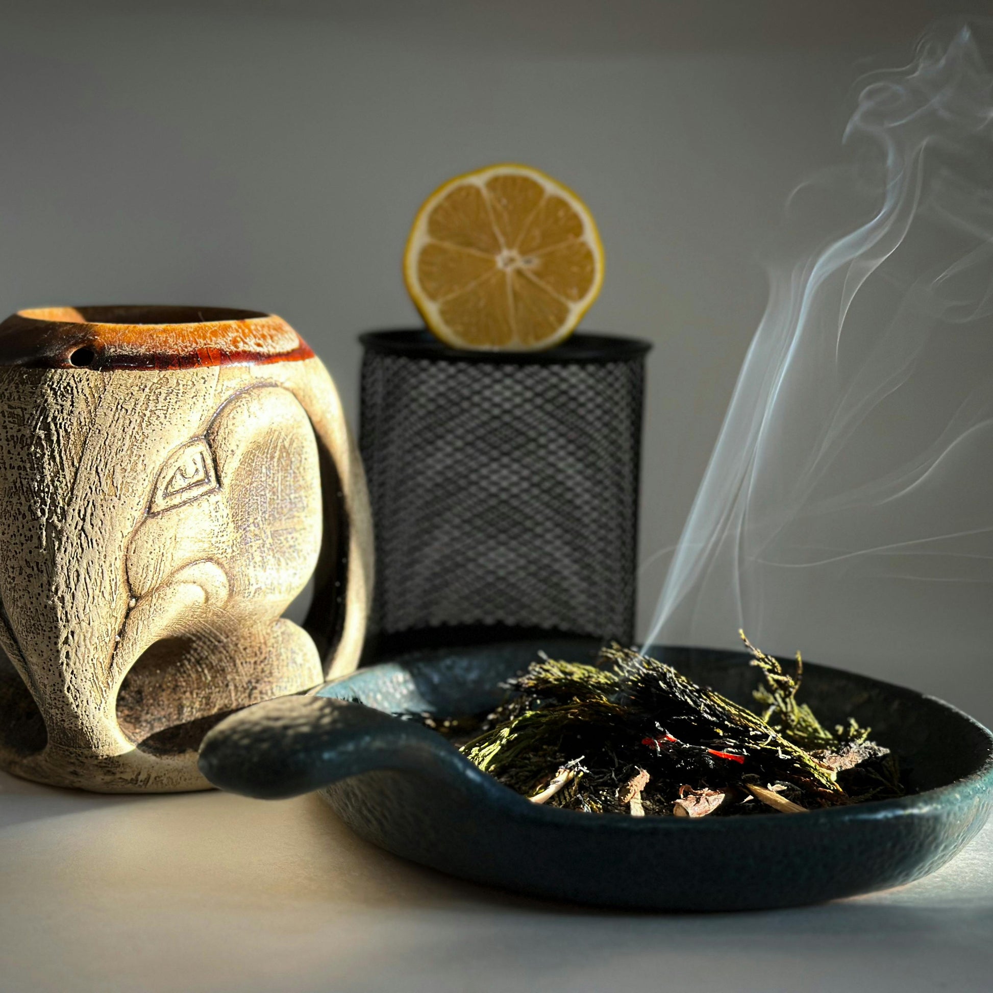 lavender and sage incense