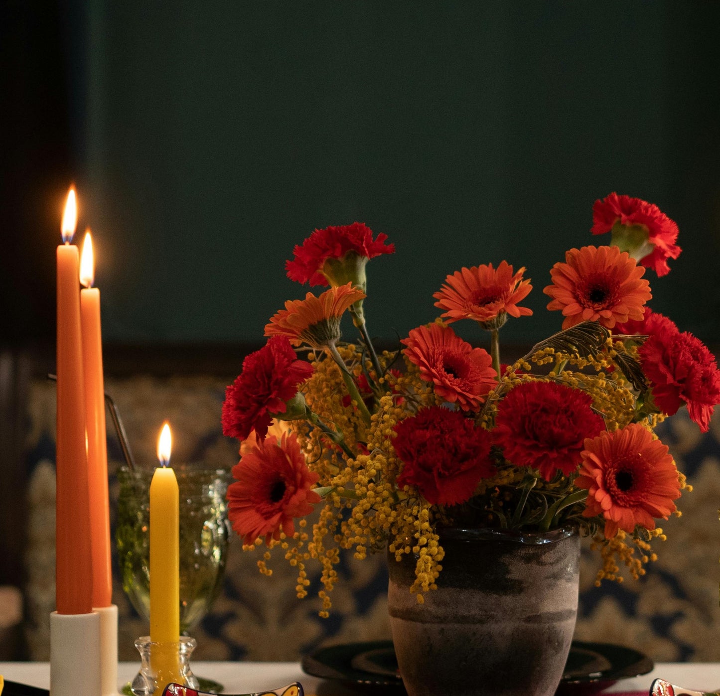 Ritual Spell Candles - Good Energy - The Crescent Moon