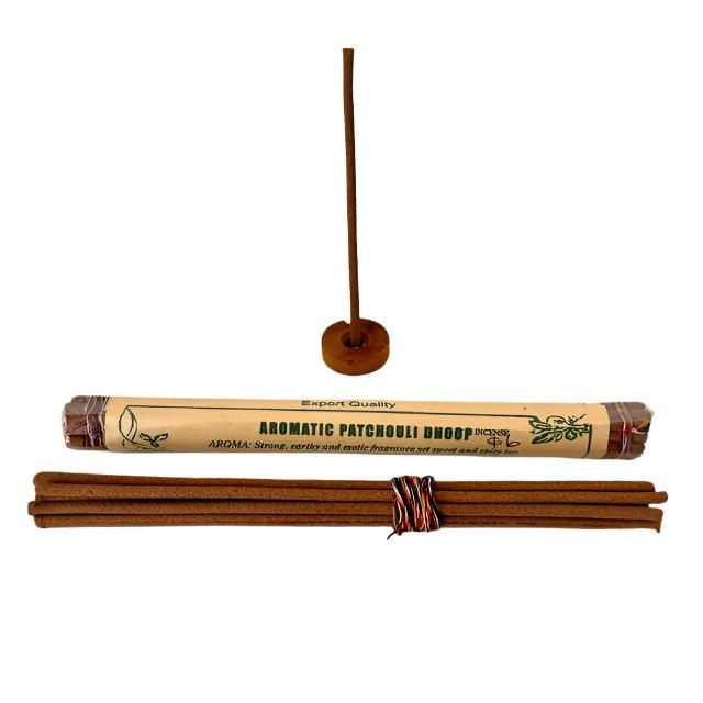 Patchouli Dhoop Incense - Handmade In Nepal - The Crescent Moon