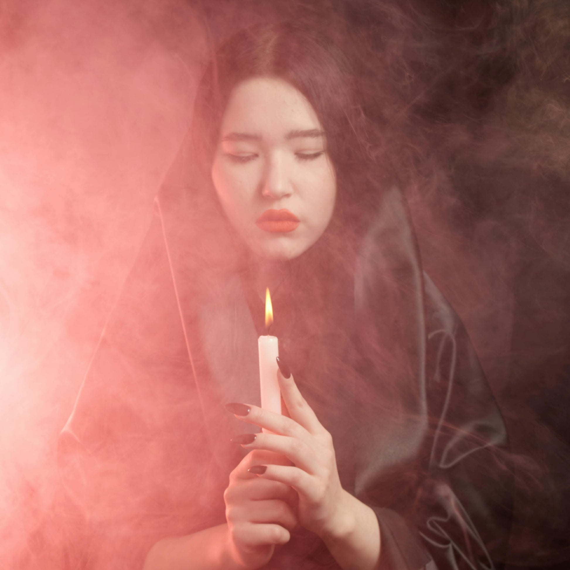 Ritual Spell Candles - Cleansing - The Crescent Moon