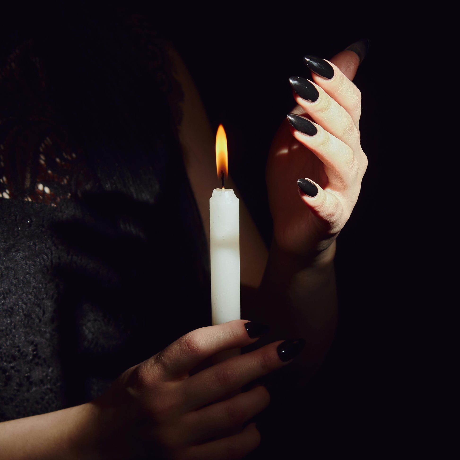 Ritual Spell Candles - Cleansing - The Crescent Moon
