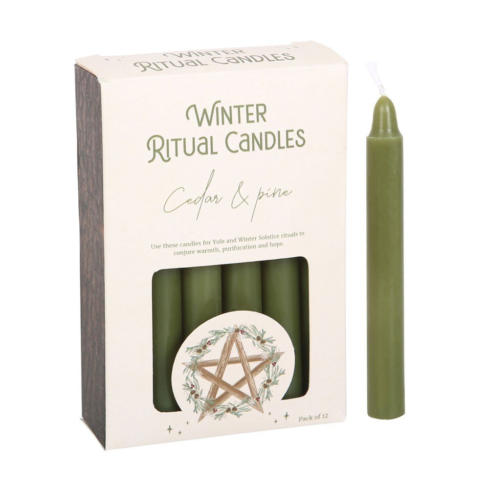 Winter Ritual Candles - The Crescent Moon