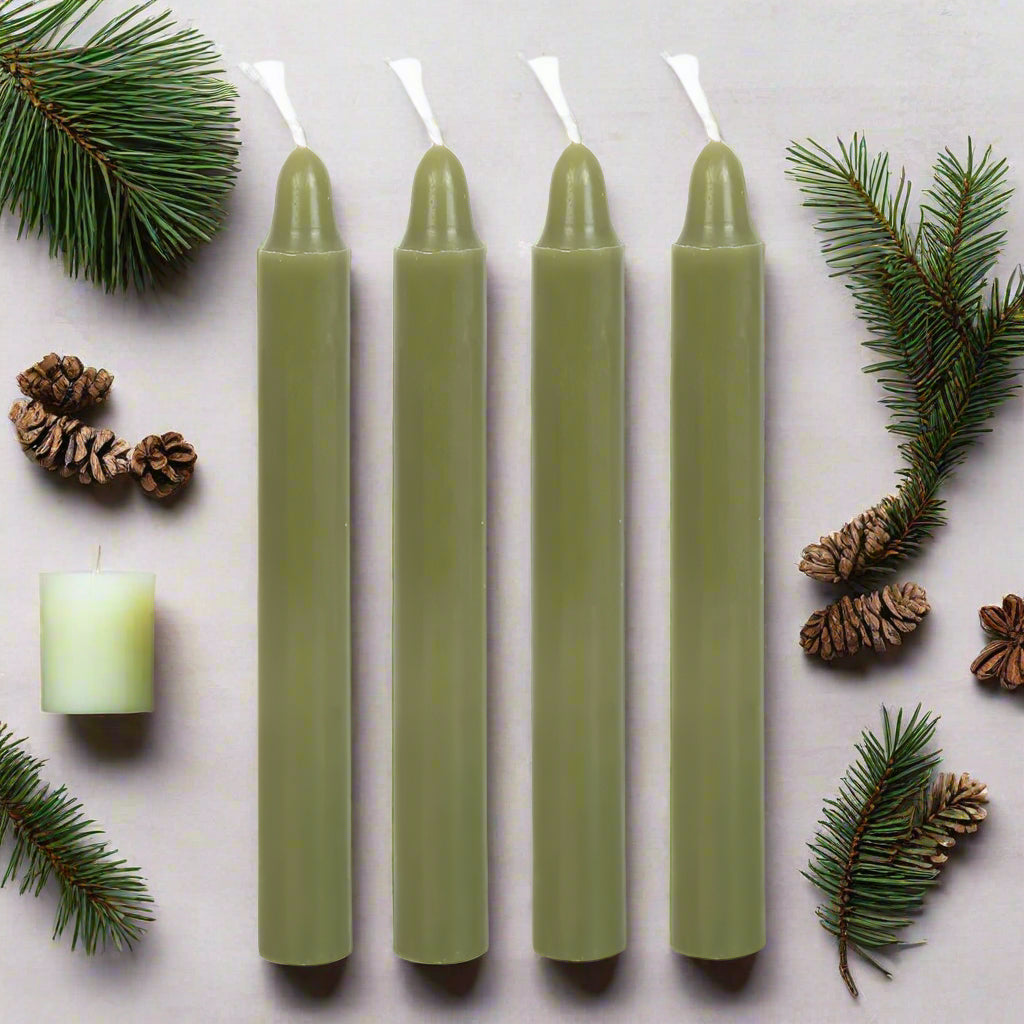 Winter Ritual Candles - The Crescent Moon