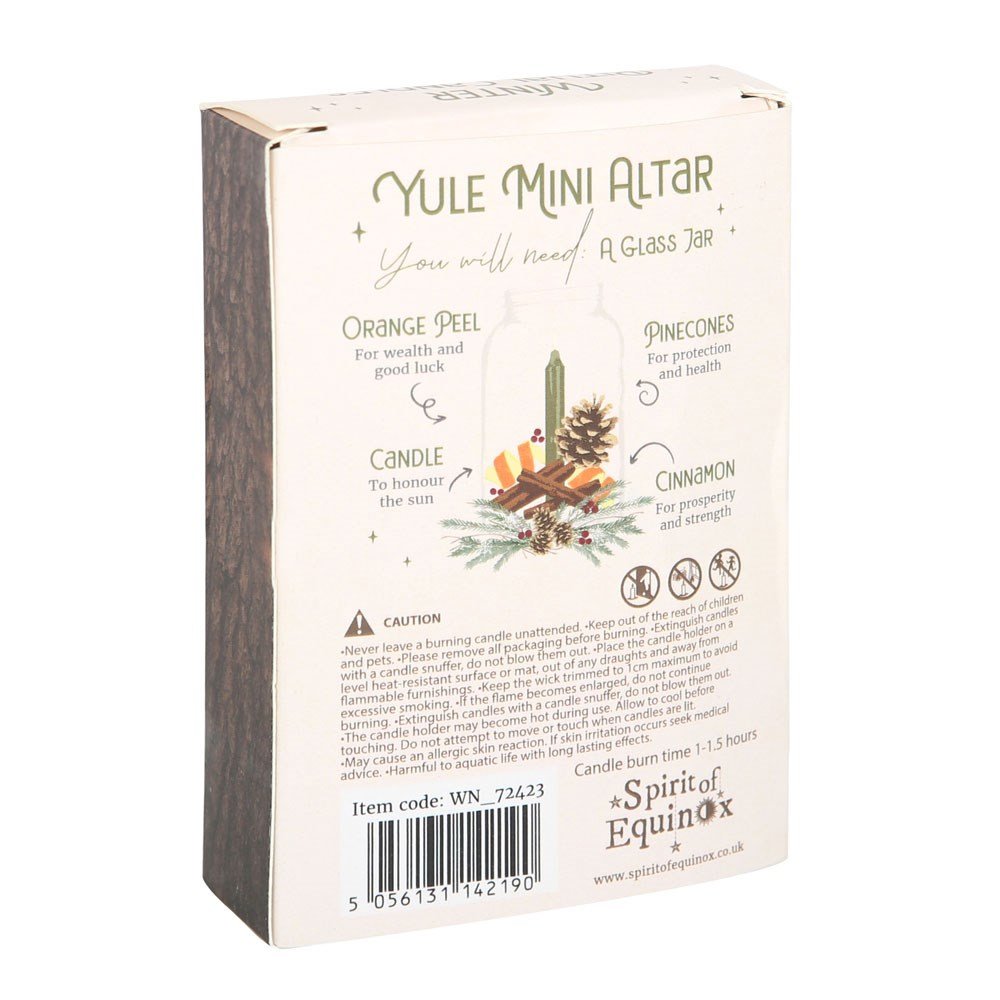 Winter Ritual Candles - The Crescent Moon